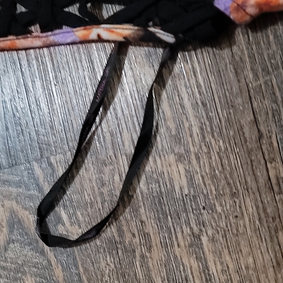 Gently Loved Floral dress by Material Girl size small mesh back and straps cute - Picture 9 of 10